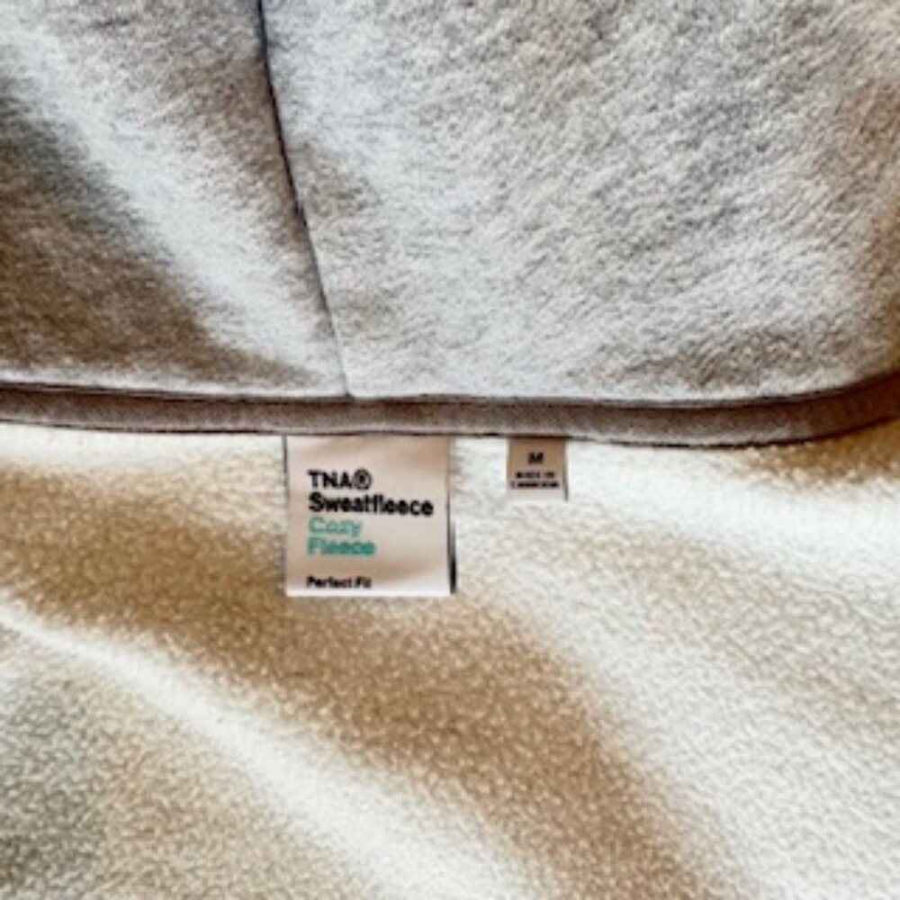 TNA Sweatfleece Cozy Fleece Hoodie Sweatshirt - Medium - Picture 11 of 13
